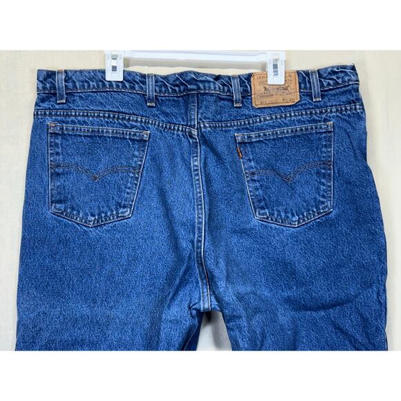 Levi’s Orange Tab Vintage Jeans Men’s 46×29 Classic Blue Denim USA Made - Picture 5 of 15